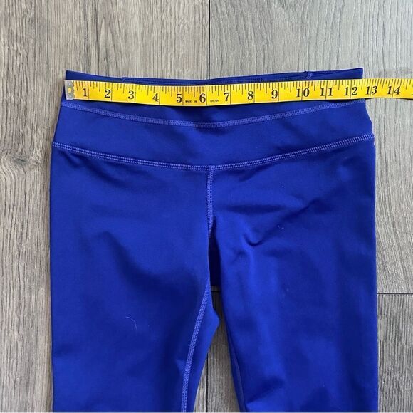 Athleta Leggings Royal Blue Capri XS Workout Athleisure Yoga - Picture 9 of 12